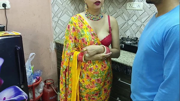 Blackmailing and fucking my ex gf who is now my bhabhi ki saree utar ke kitchen main uski mast Gand Marne ka socha