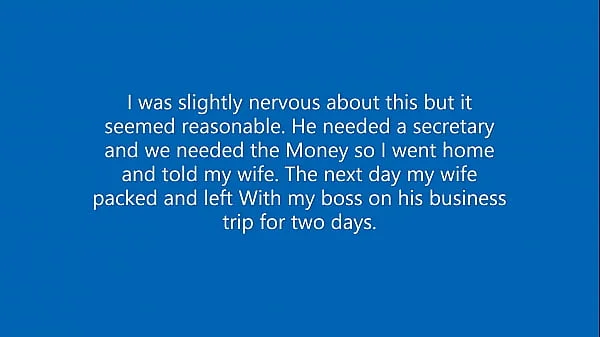 Wife fucks husband's boss on business trip (short)