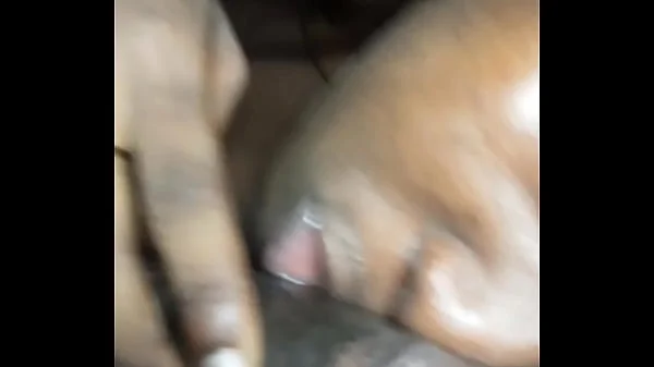 African teen shows of her phat cock sucking lips and Beautiful mouth and drinks cum