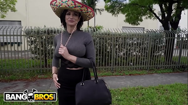 BANGBROS - Cinco De Mayo Bus Fuck With Brunette MILF Becky Bandini And A Very Enthusiastic Tyler Steel